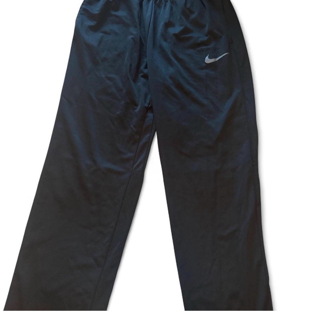 Nike Black Sweatpants with Silver Swoosh